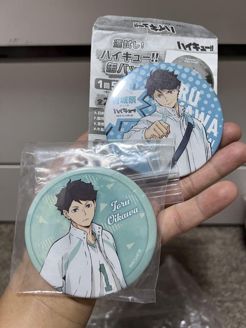 ハイキュー!! 及川徹 ジャンプショップ限定 星城祭 缶バッジ