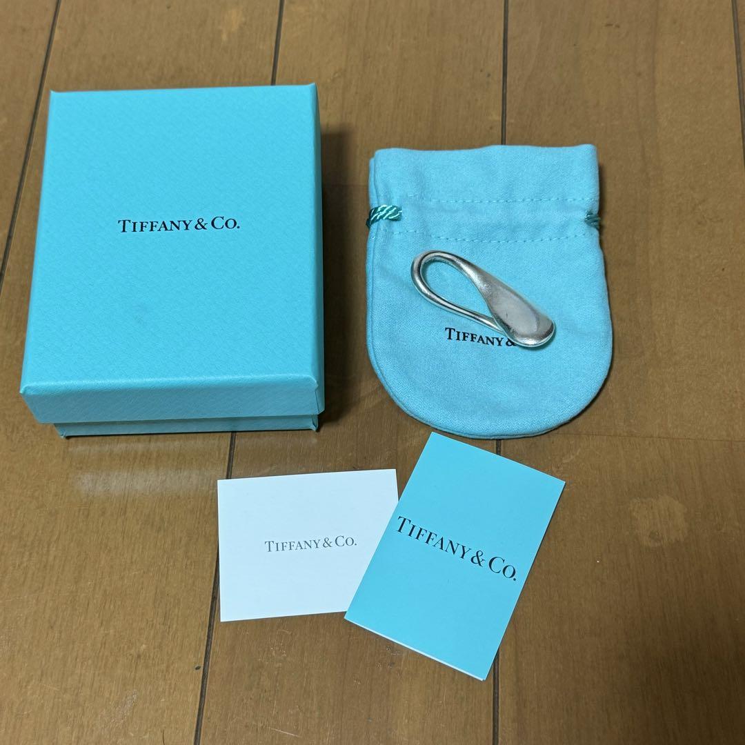 Tiffany & Co. ティアドロップ キーリング スターリングシルバー
