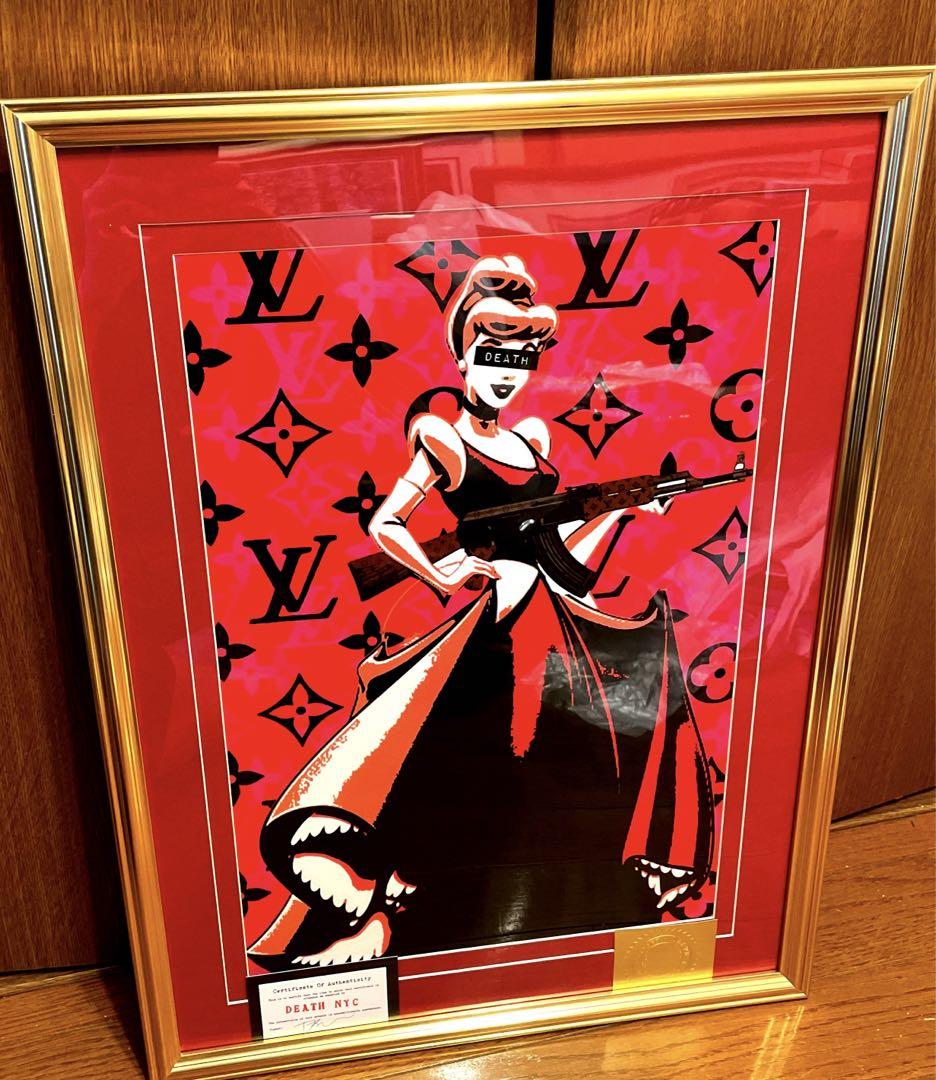 額込 DEATH NYC 白雪姫 現代アート ポップアート アートポスター