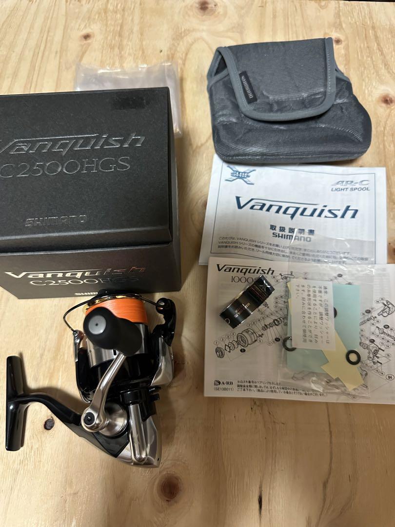 12ヴァンキッシュC2500HGS スピニングリール シマノ（SHIMANO