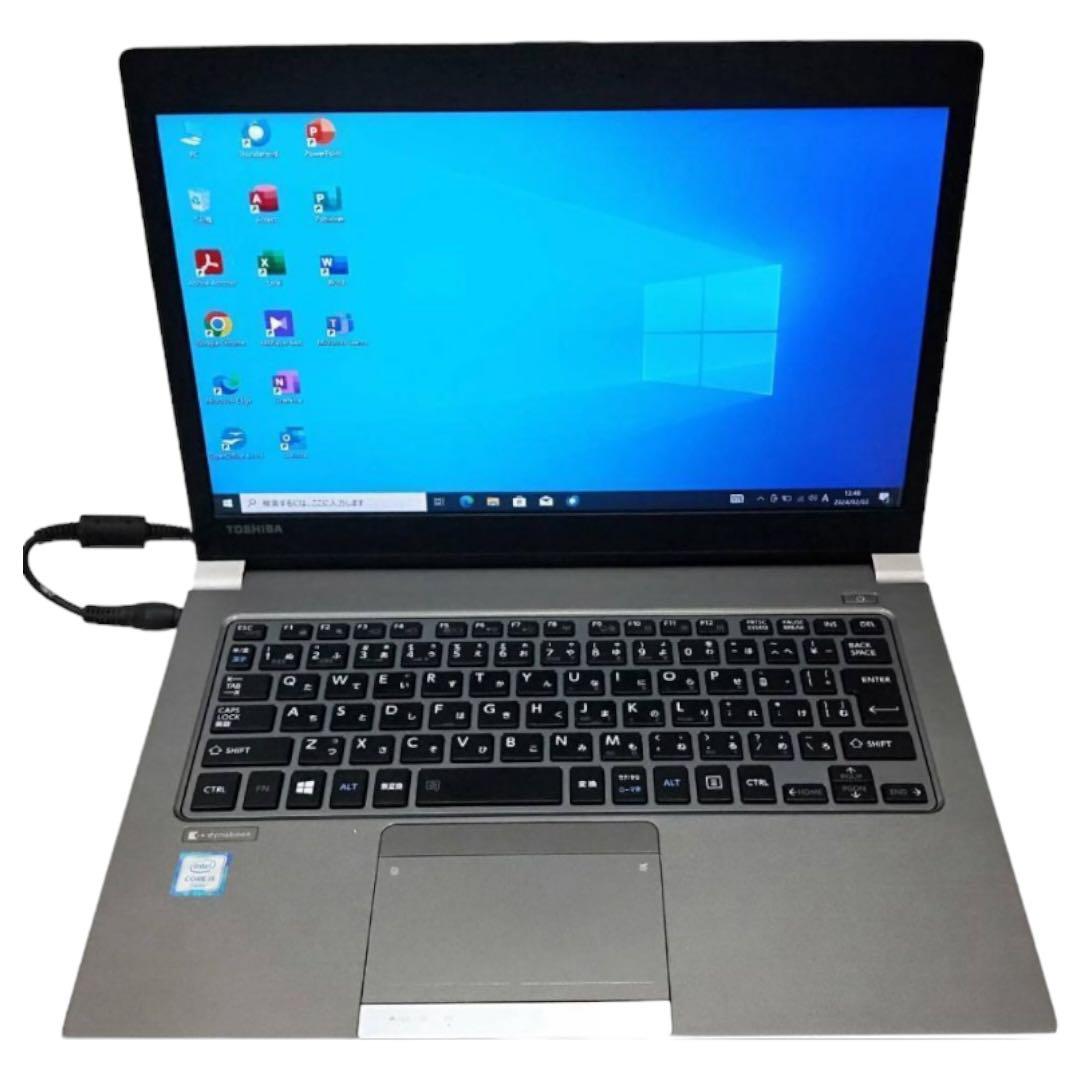 E020340 TOSHIBAノートパソコン i5 8G SSD オフィス付き