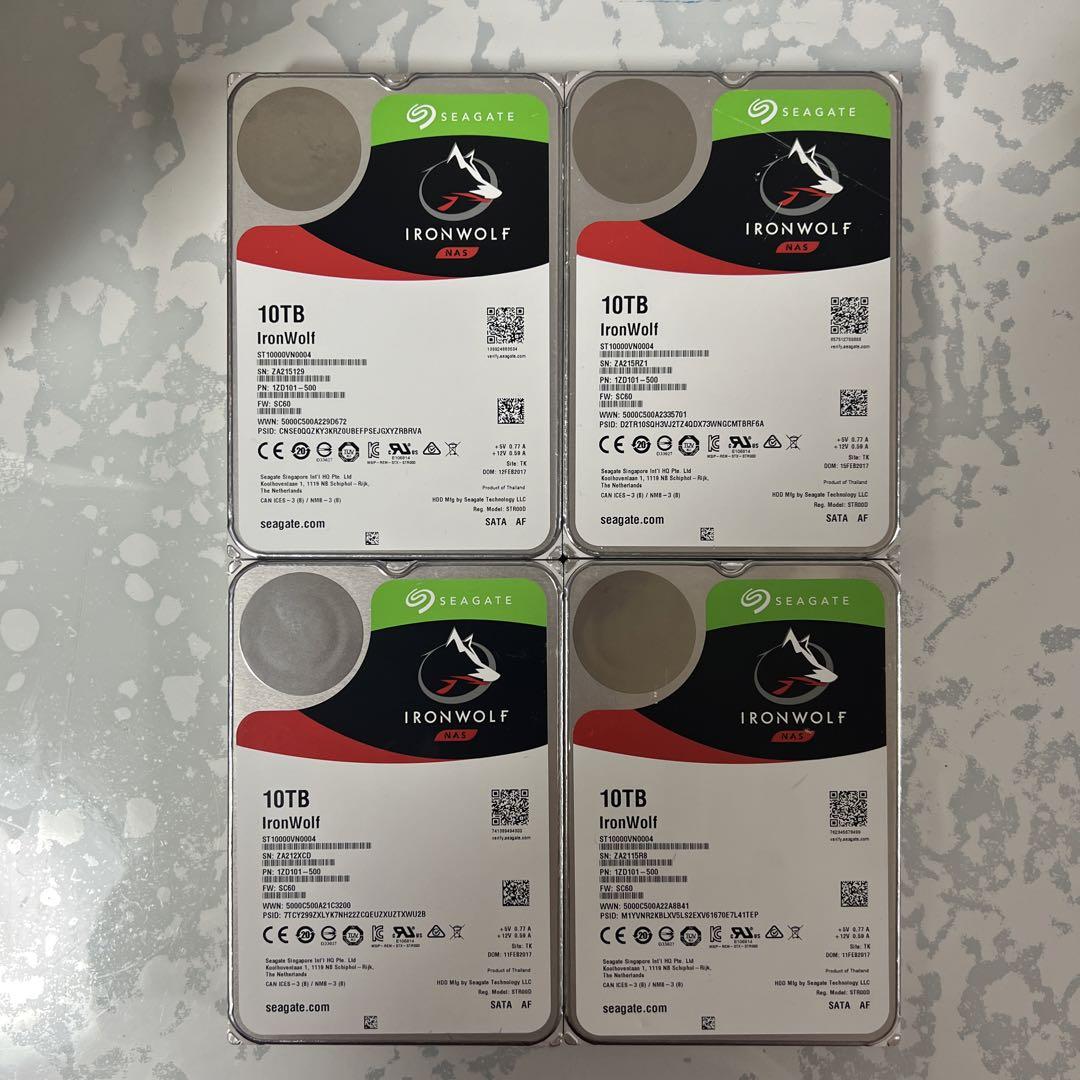 IRONWOLF 10TB ジャンク品 IRONWOLF 10TB ジャンク品 （Seagate IronWolf Pro 10TB HDD）