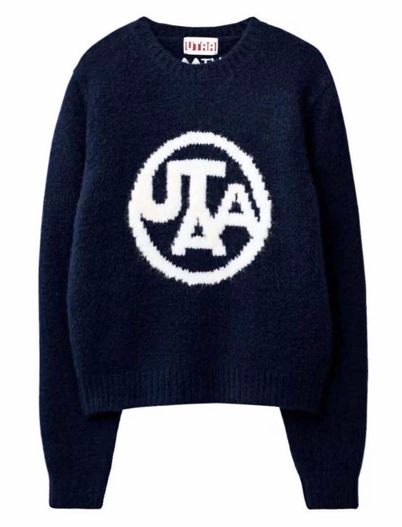 UTAA ユタ ゴルフウェア レディース セーター ネイビー（UTAA