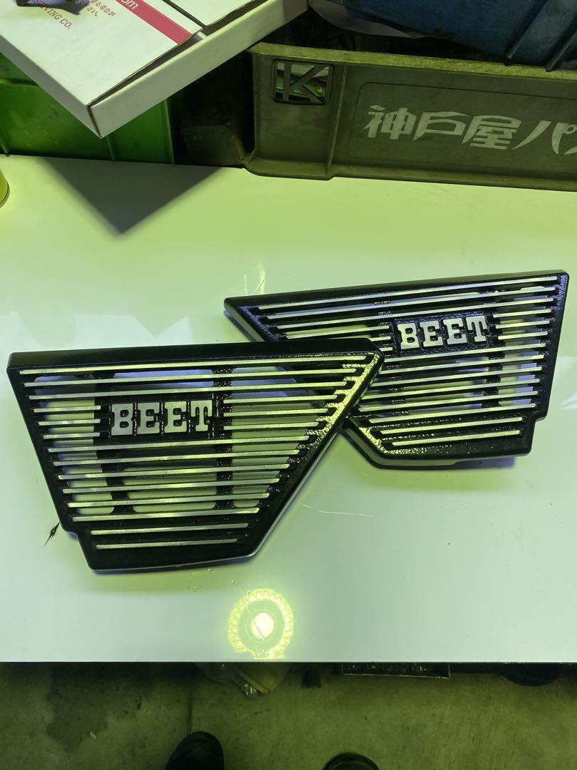 Z400FXアルフィンBEET サイドカバー　サフェーサー済み　フィン折れあり BEET ☆BEET アルフィンカバー☆Z400FX☆ : ワンポイント