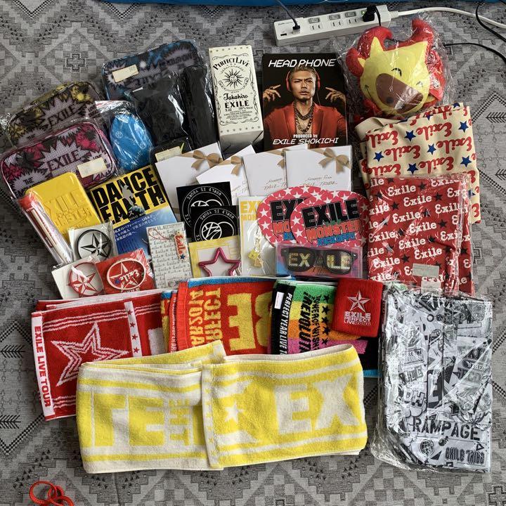 EXILEグッズ90点ほどまとめ売り （EXILE TRIBE STATION ONLINE