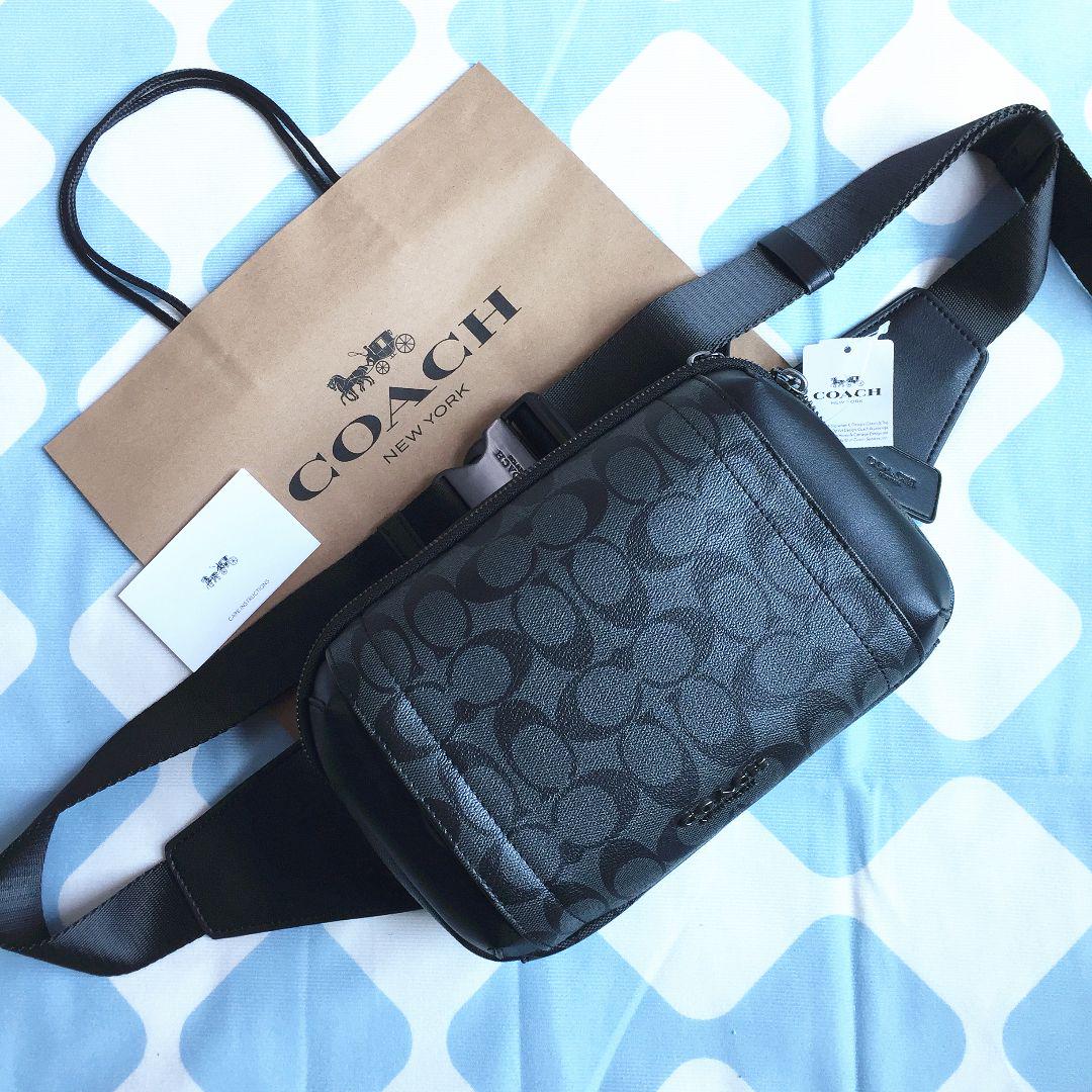 ＜COACH＞コーチバッグ ベルトバッグ 38749メンズ ボディーバッグ Amazon | コーチ COACH メンズ ボディバッグ F38749 QBAF4
