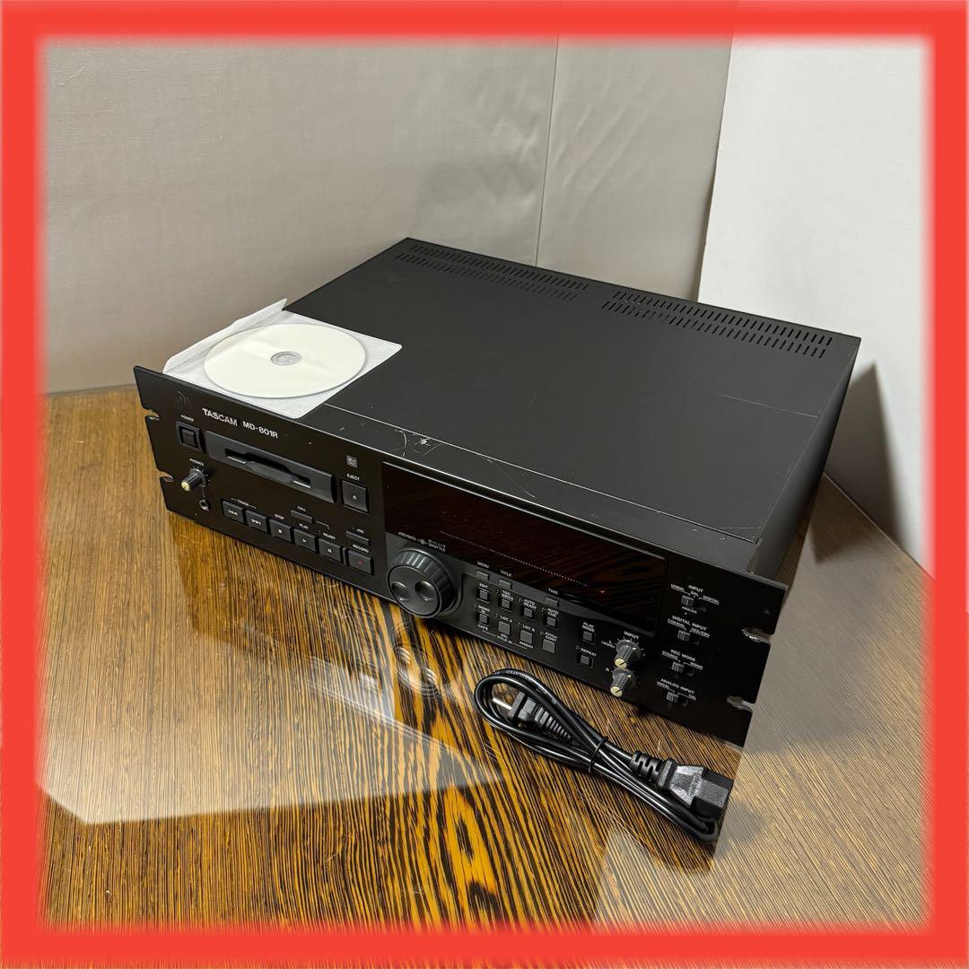 TASCAM MD-801R MDデッキ（ジャンク） TASCAM MD-801R MDデッキ（ジャンク） 中古 TASCAM タスカム MD