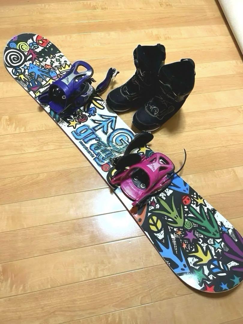 Gray スノーボード ビンディング付き PRODUCT 2526 | Gray Snowboards