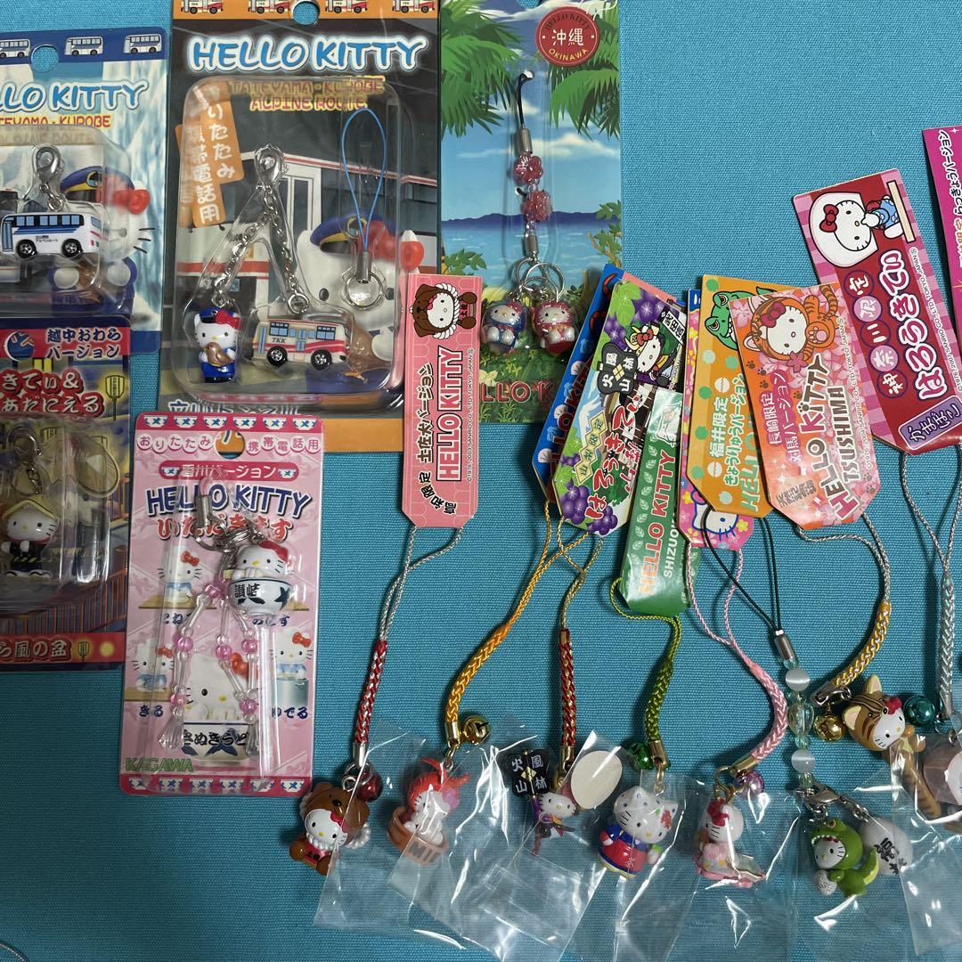 ★16個セット★ sanrio サンリオ ご当地ハローキティ 大阪 ストラップ HELLO KITTY (ハローキティ) サンリオグッズ ご当地 根付け