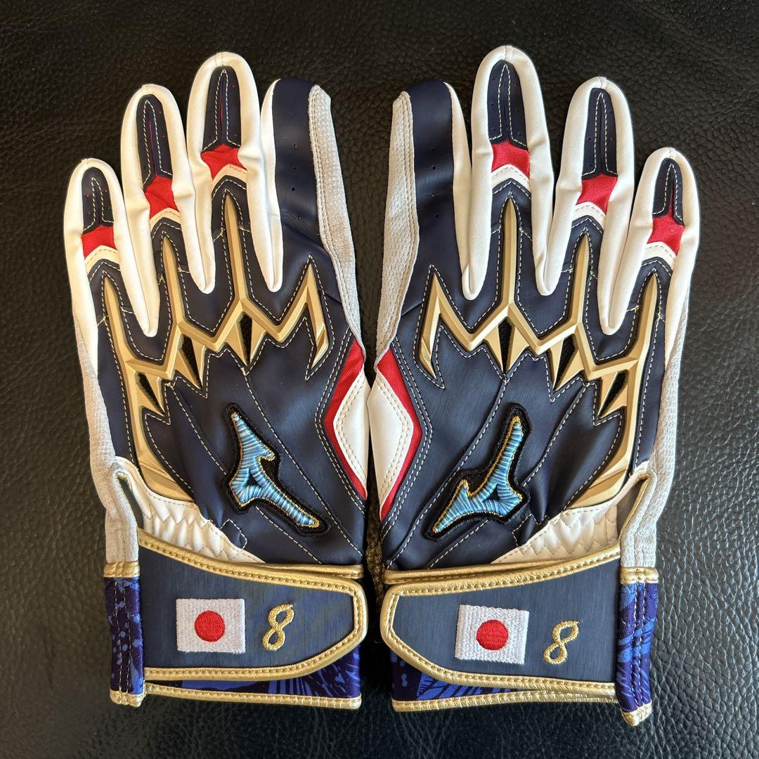 ★ソフトバンクホークス 近藤健介選手 実使用バッティンググローブ 福岡ダイエー Yahoo!オークション - 近藤健介 実使用 バッティンググローブ