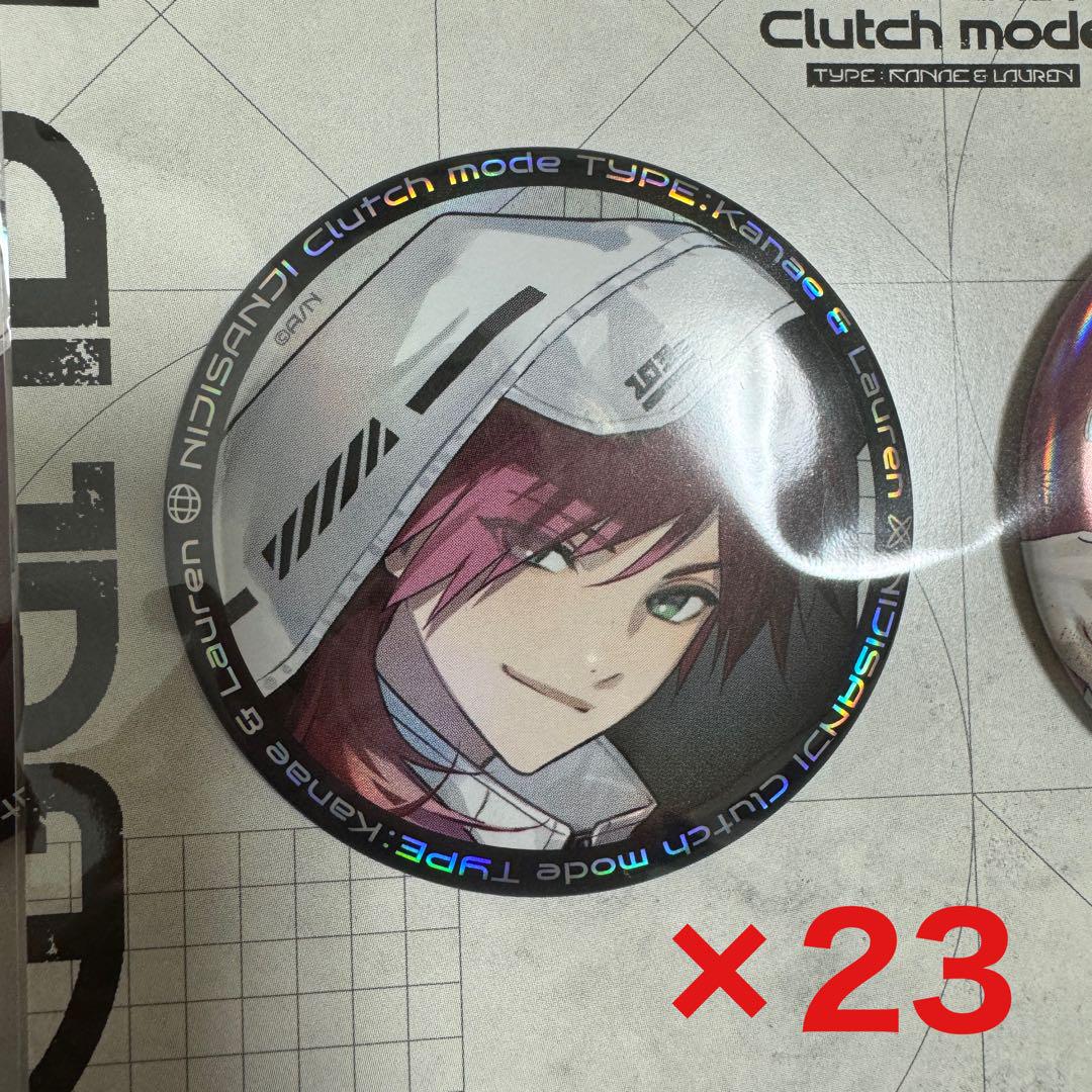 にじさんじ ローレン・イロアス clutchmode 缶バッジセット
