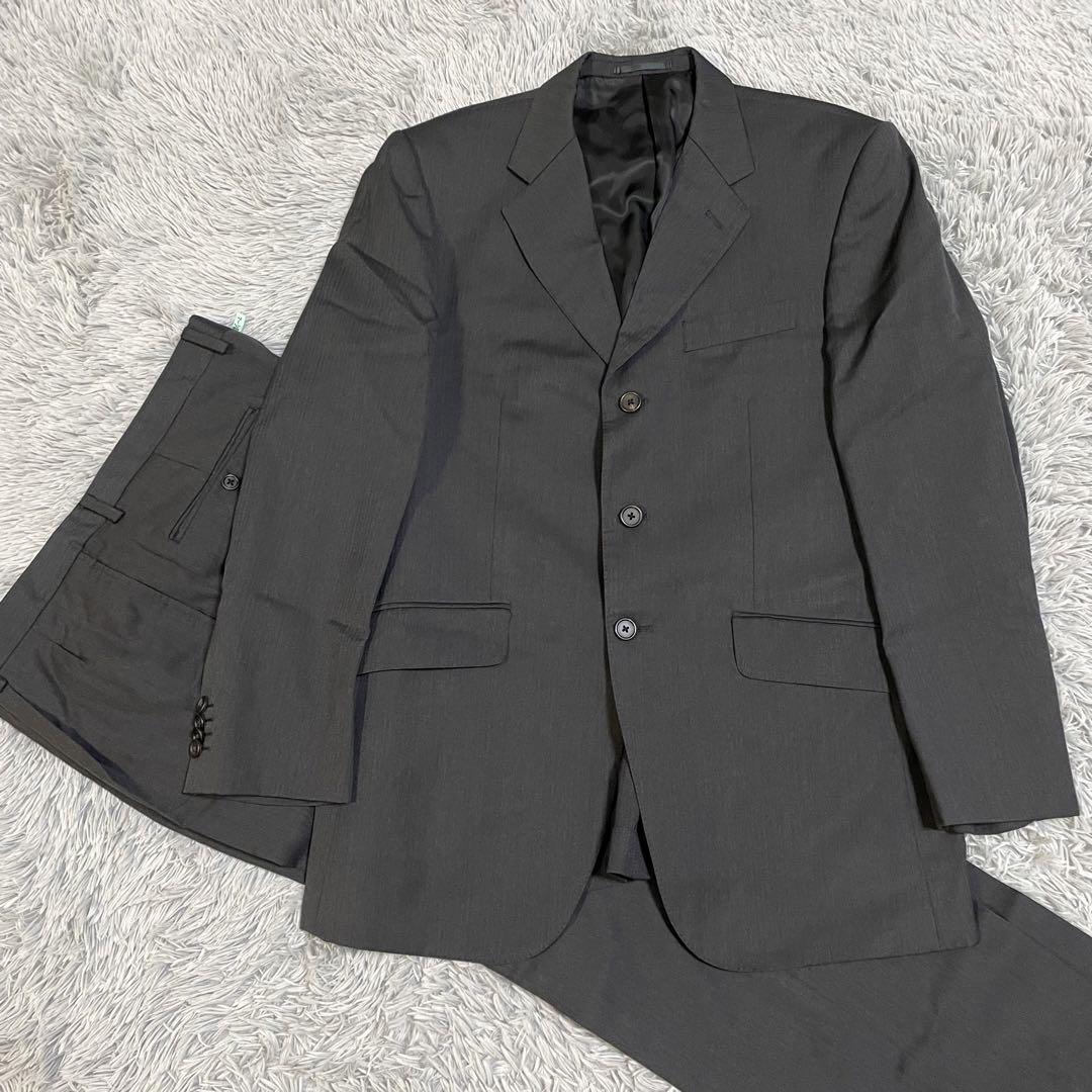 最高級 Paul Smith×DELFINOビジネススーツセットアップ120's