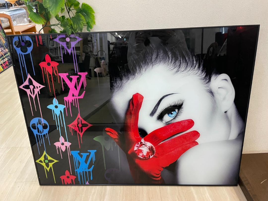 ガラスアートパネル　VUITTON　ヴィトン　ブランド　絵画　絵　壁掛け　アート 楽天市場】【7/27迄700円OFFクーポン】 アートパネル アート
