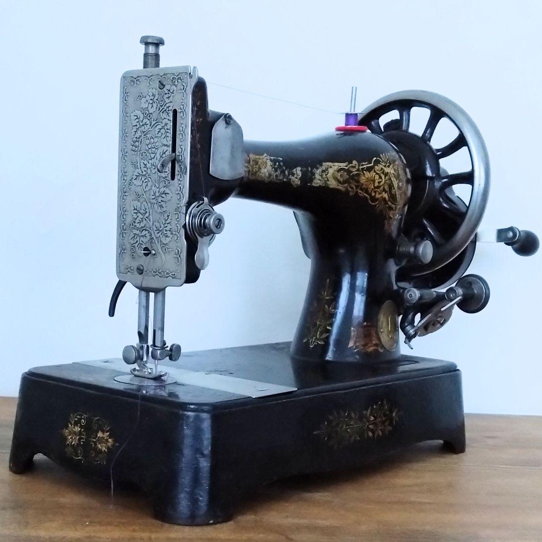 SINGER Model 28 動作品 手廻し アンティーク ミシン 1907製 SINGER Model 28 動作品 手廻し アンティーク ミシン 1907製（No
