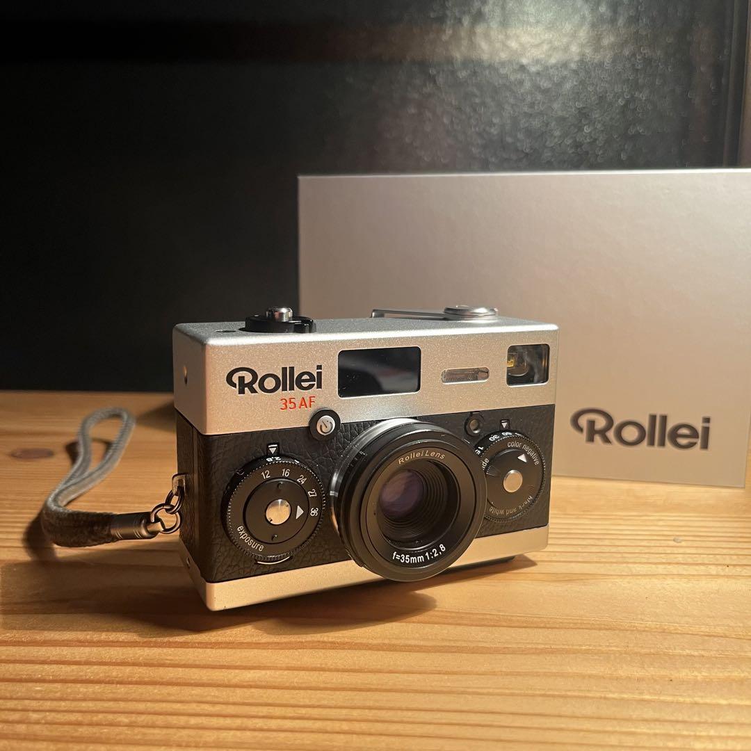 Rollei 35 AF シルバー（新品・未開封） 完全未開封品＞Rollei 35AF クロームシルバーの通販 by 全商品3