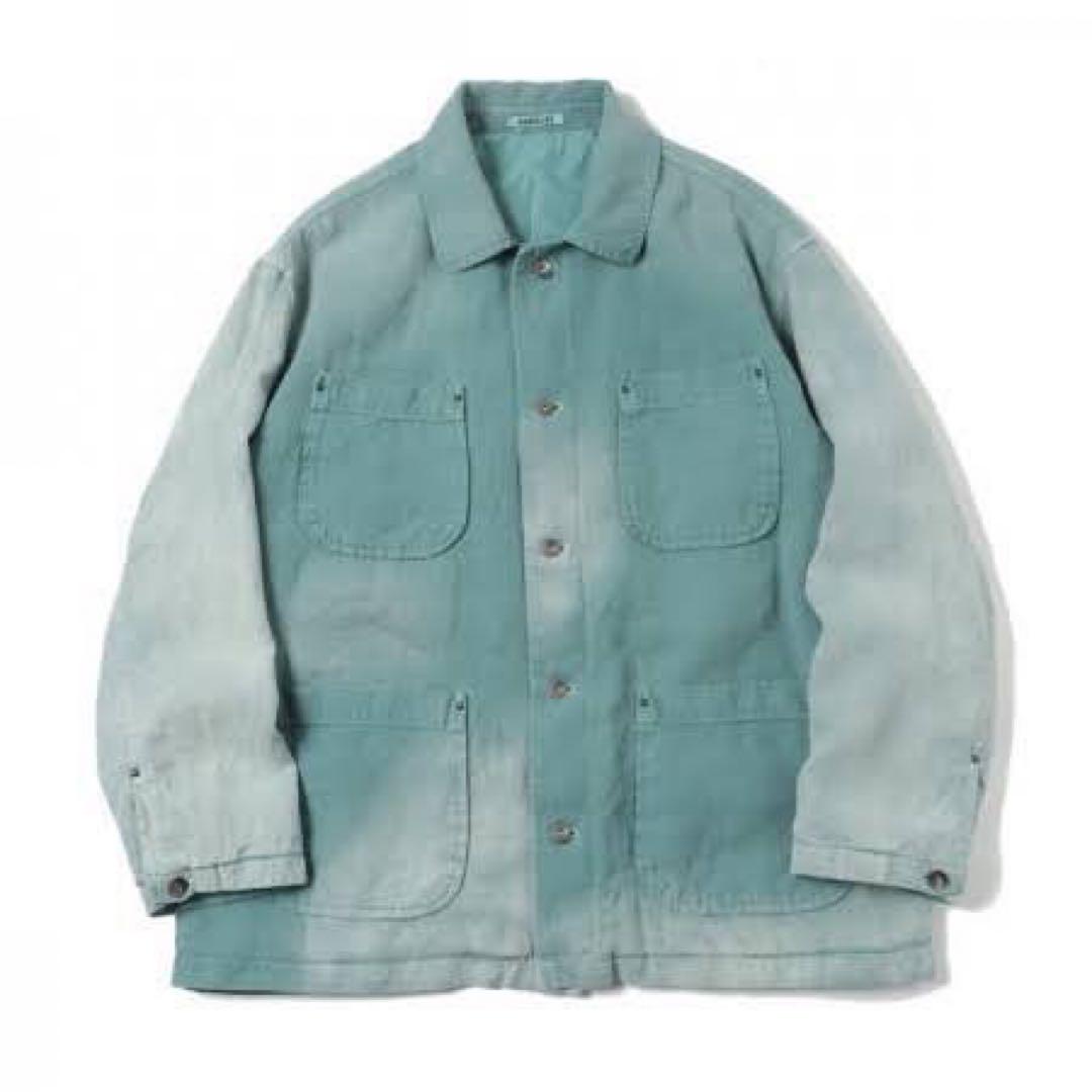 【常田大希着】AURALEE WASHI DUCK CANVAS BLOUSON Auralee Washi duck canvas blouson 常田大希着用（Daiki Jōda