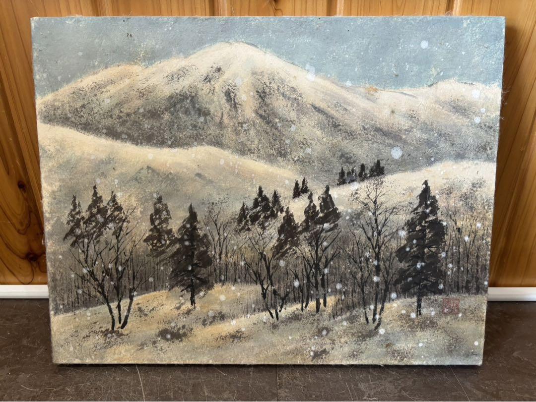 水墨画 雪景色 風景画 美術品 日本画 冬 冬の絵画】雪景色と冬を感じる絵―日本画と浮世絵