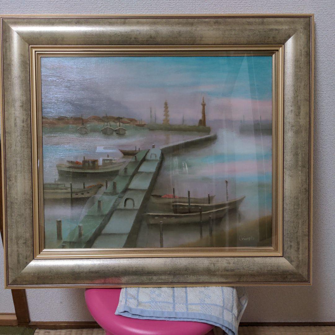 画家　折本美禰子⑪　油絵 2024新商品 画家 折本美禰子⑩ 油絵 絵画 - 絵画