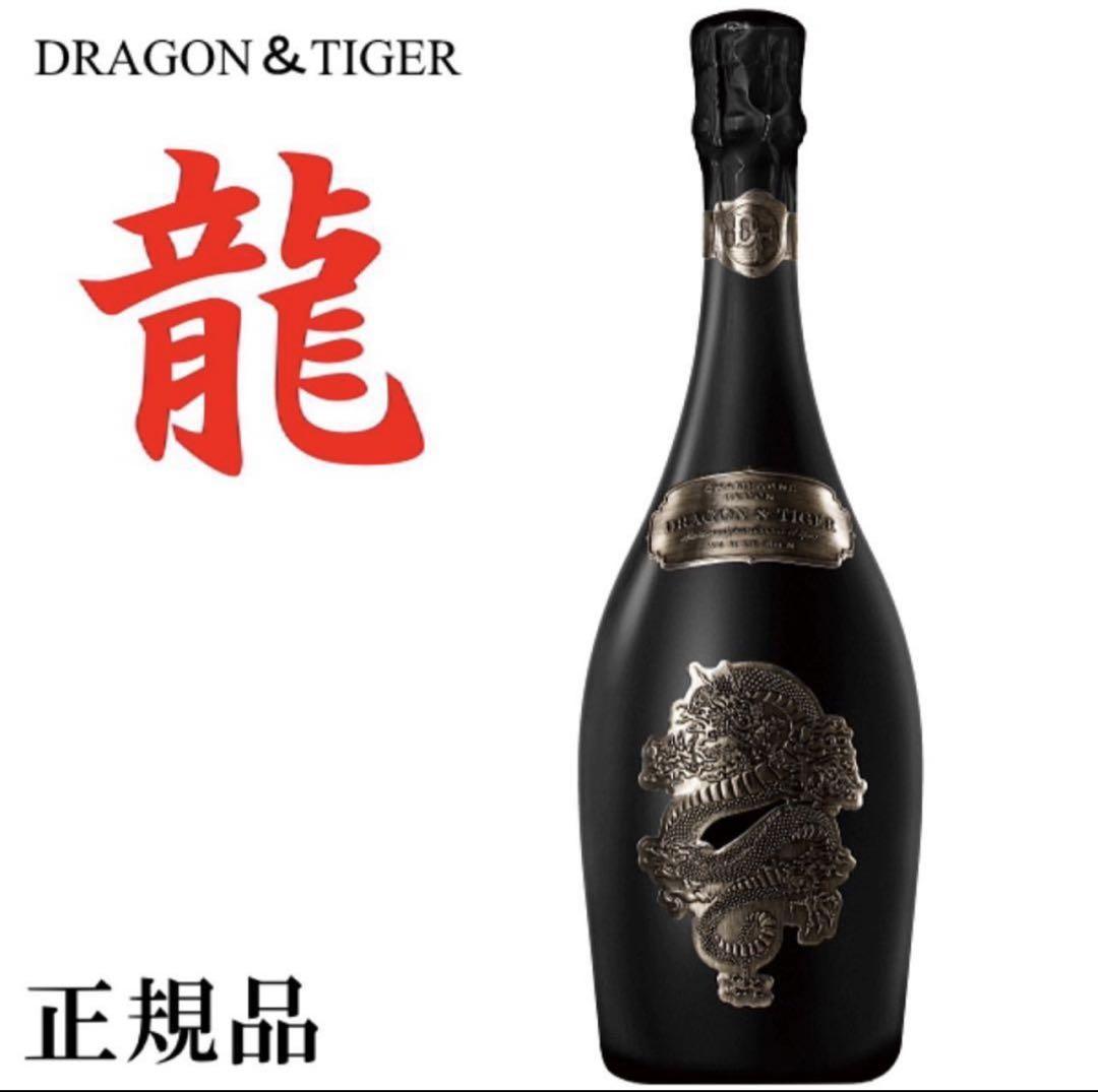 ドラゴン＆タイガー　ドラゴン　ブラン・ド・ブラン　シャンパン　未開封　正規輸入品 ドラゴン＆タイガー ドラゴン ブラン・ド・ブラン シャンパン 未