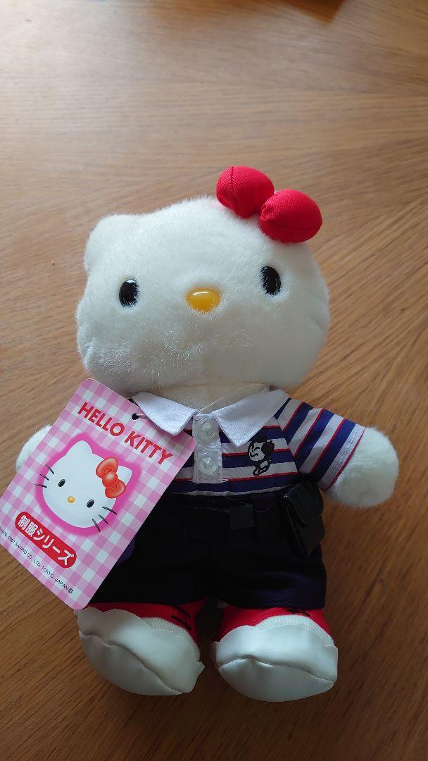 2002年制服シリーズ　佐川　キティ ハローキティ 制服シリーズぬいぐるみ 佐川急便 レア 非売品