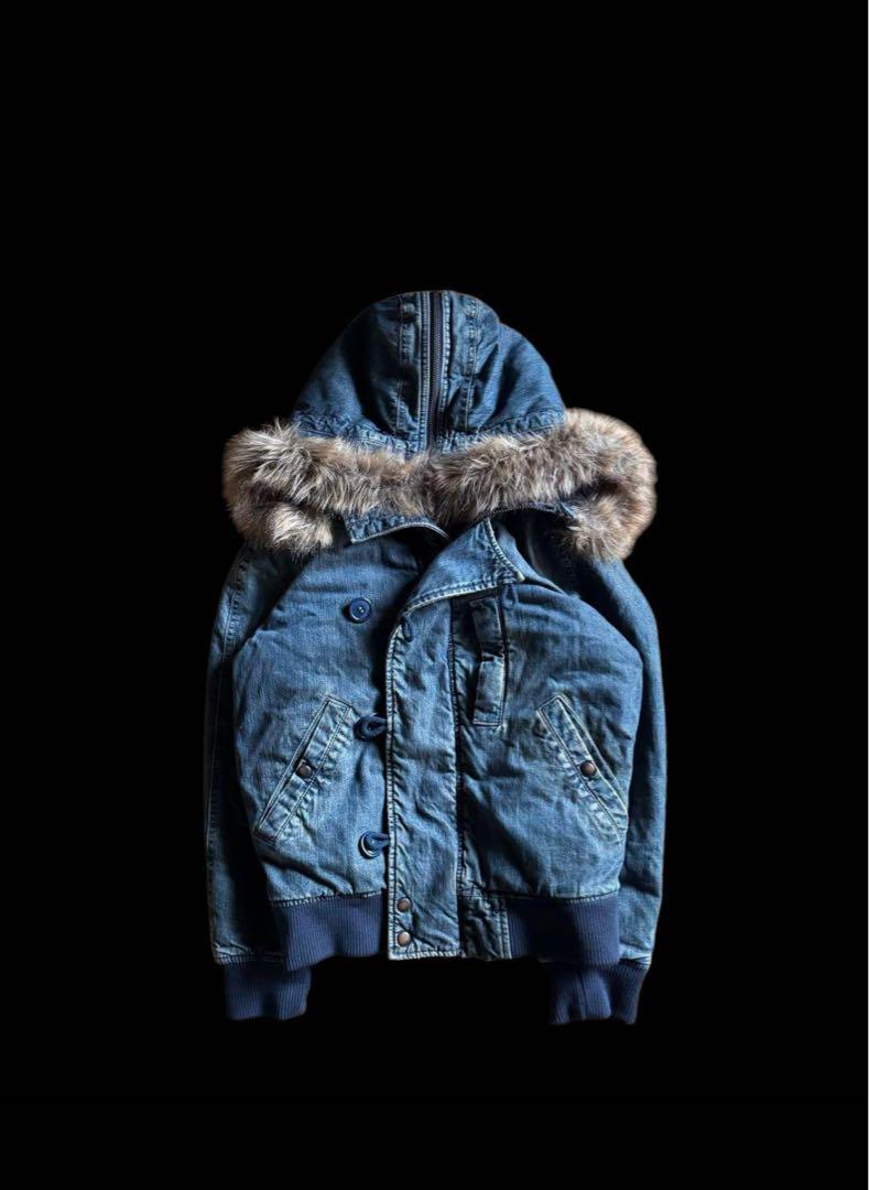 alpha archive n2-b 短丈　flight jaket N2B archive flight jacket denim N2-B 希少（N2B archive