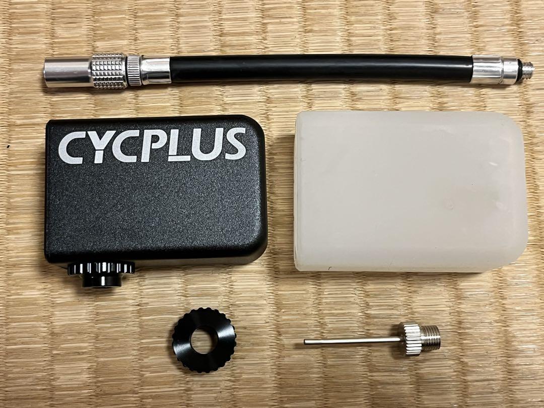 CYCPLUS ポータブル空気入れ ホース付き（Amazon.co.jp: CYCPLUS