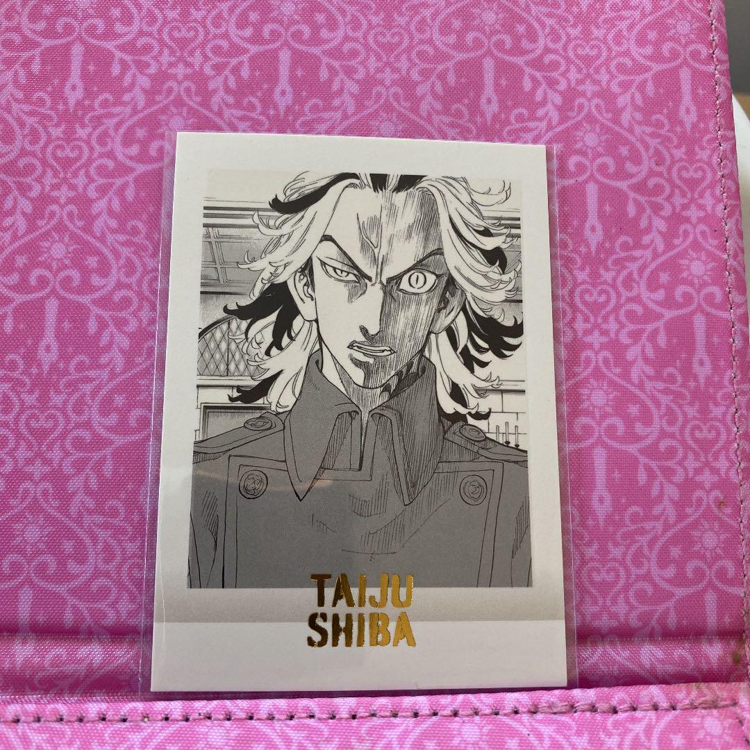 東リべ 柴大寿 ネームバッジ 原画展 柴大寿 東リべ DMMスクラッチ 東京リベンジャーズ れとぽぷ 原画