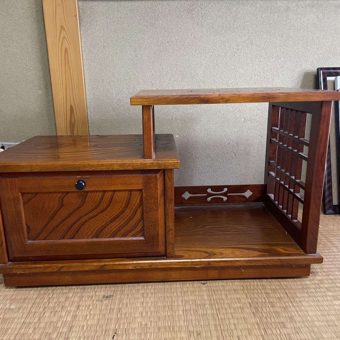 karimoku カリモク 木製収納家具 (茶箪笥) かりもく 茶箪笥 (カリモク 水屋箪笥 昭和レトロ (G94