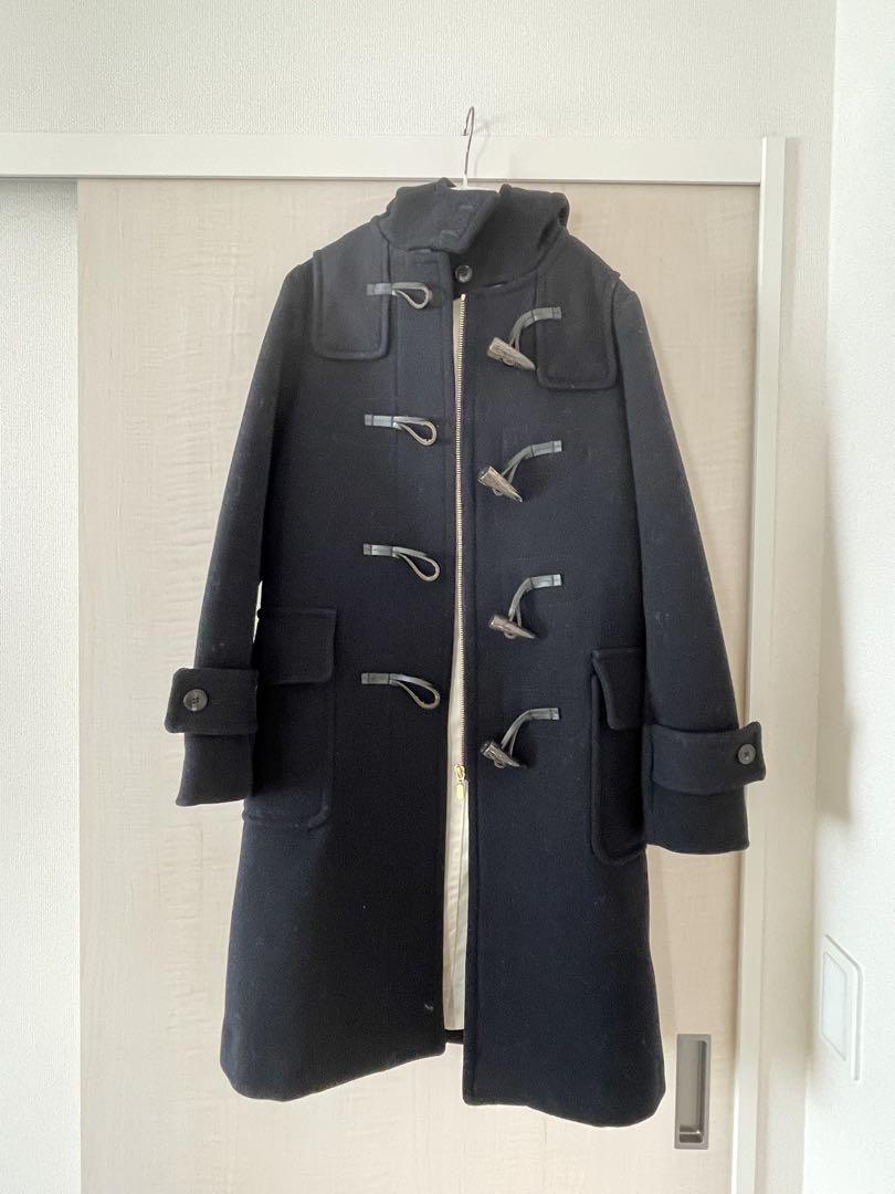 美品 IENAダッフルコート ネイビー （SLOBE IENA