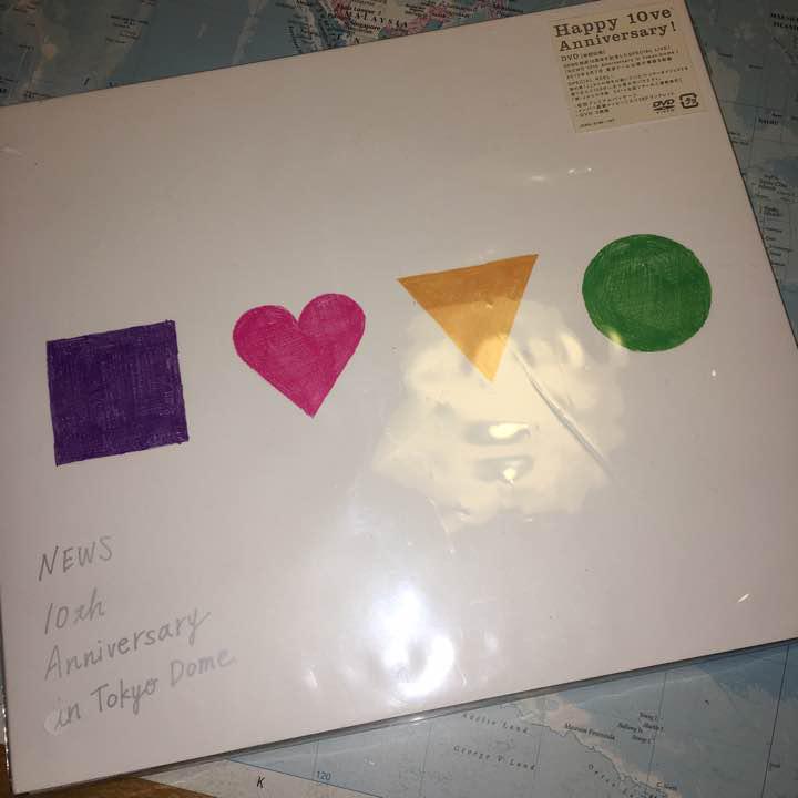 NEWS 10th anniversary DVD（NEWS 10th Anniversary in Tokyo