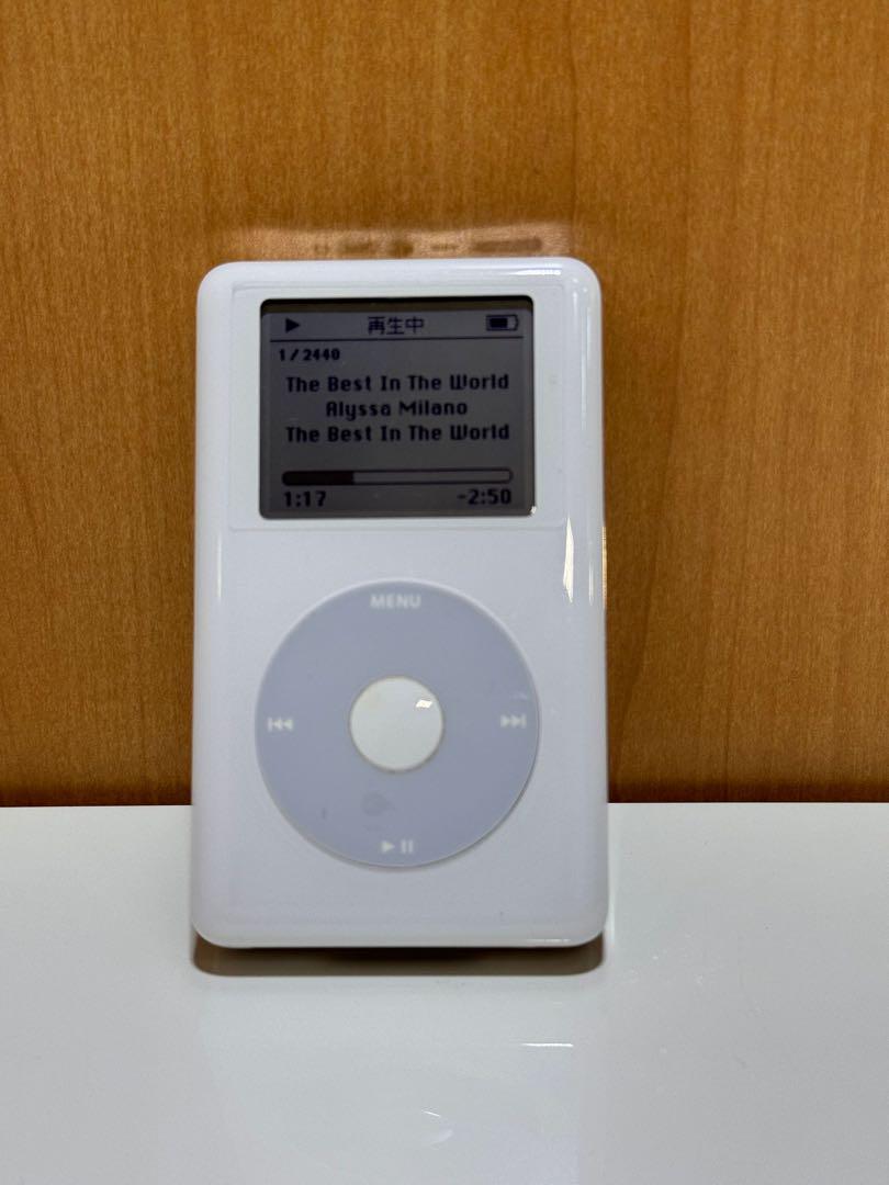 APPLE IPOD 40GB A1059 ポータブルMDプレーヤー ホワイト APPLE IPOD 40GB A1059 ポータブルMDプレーヤー ホワイト Apple