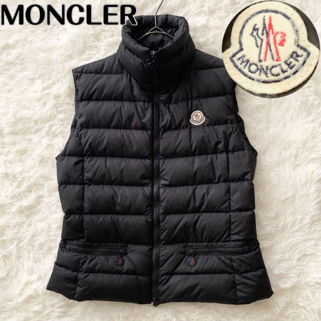 モンクレール】ダウンベスト 黒 GAELLE GILET 2 （MONCLER