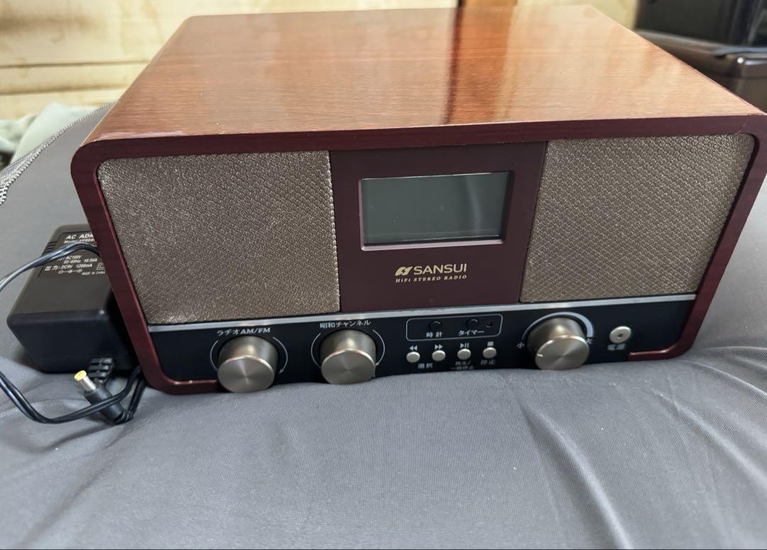 ココチモ　昭和ラヂオ　SANSUI 未開封品 美品⭐️昭和ラヂオ SANSUI サンスイ - メルカリ