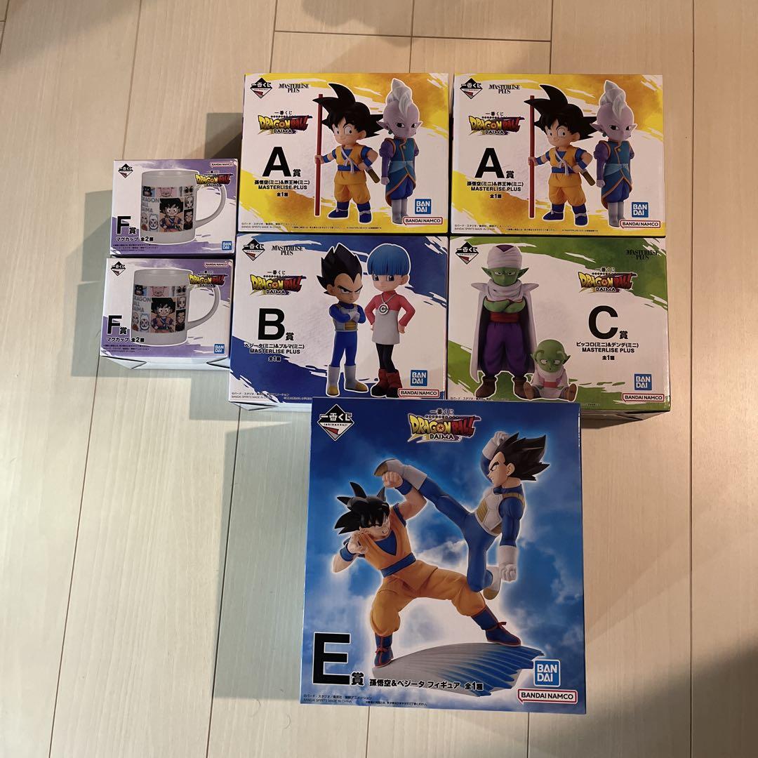 ドラゴンボール一番くじDAIMA フィギュア5点セット！悟空、ベジータ、グロリオ 一番くじ ドラゴンボールDAIMA｜一番くじ倶楽部｜BANDAI SPIRITS