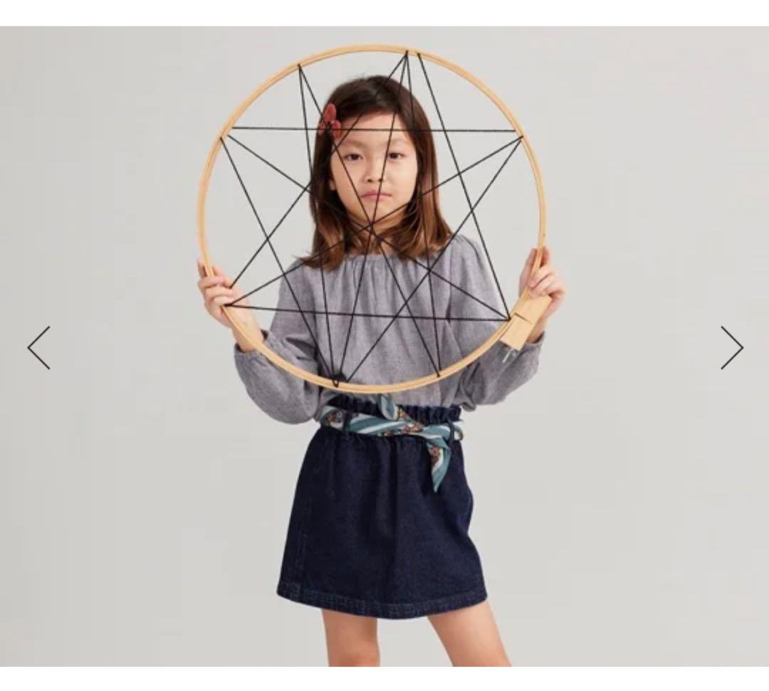 SOOR PLOOM Filipa Skirt dark denim 3y（Filipa Skirt – Soor
