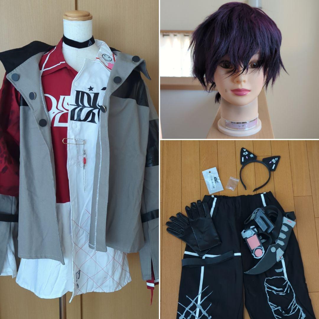 【アシスト製ウィッグ・変身デバイス付き】にじさんじ 佐伯イッテツ コスプレ アシスト製ウィッグ・変身デバイス付き】にじさんじ 佐伯