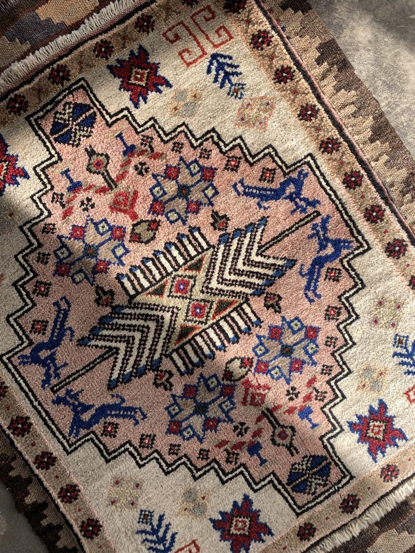 50×34 &quot;Feel of Spring” ViNTAGE  RUG 50×34 