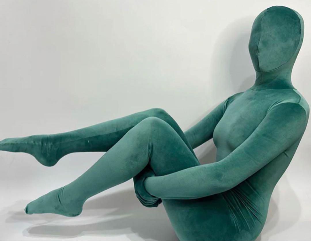 チェコ出品 ベロアゼンタイ 全身タイツ zentai leohex みつむ様専用出品 ツルスベゼンタイ 黒色 全身タイツ leohex