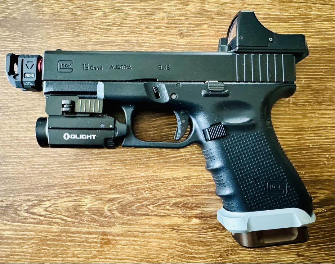 グロック19 Gen4 東京マルイ 外装カスタム（マルイ G19 Gen.4