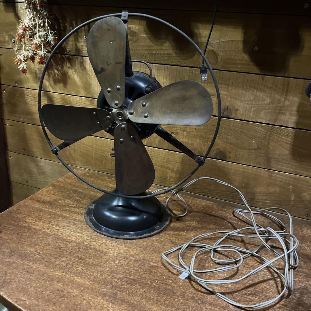 昭和　レトロ　扇風機　東芝扇風機　インテリア　アンティーク　希少　実働品 No.54 送料無料 昭和レトロ アンティーク 可動品 扇風機 東芝