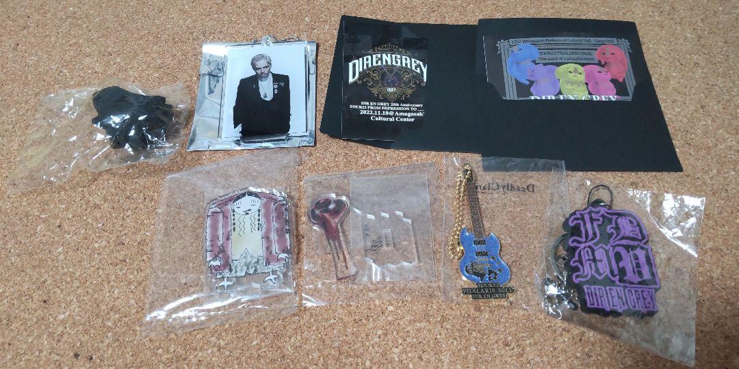 DIR EN GREY グッズ 薫 アクスタ 楽器キーホルダー ステッカー