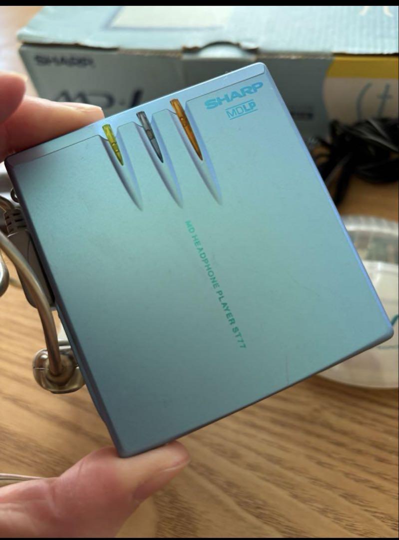 ポータブルMDプレイヤー SHARP （SHARP MD-MT821 ポータブルMD