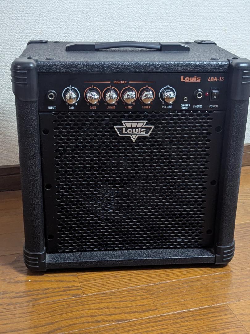Louis LBA15ⅠⅠ ベースアンプ15W Amazon.co.jp: Louis LBA15II ベースアンプ 15W (ルイス LBA15 2