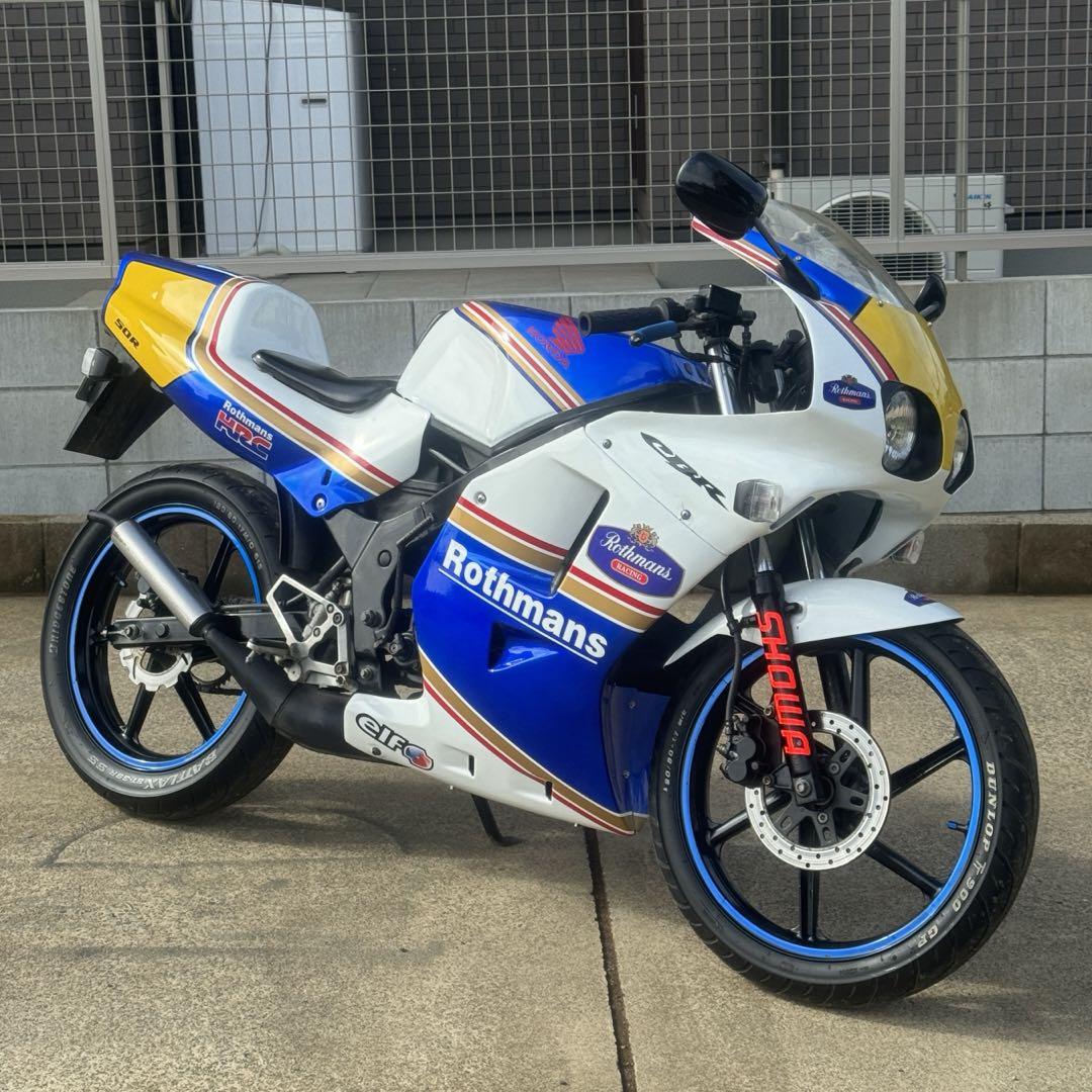 HONDA ns1カウル　ロスマンズ仕様 ホンダ NS－1 後期型 新品ロスマンズカウル 新品タイヤ前後