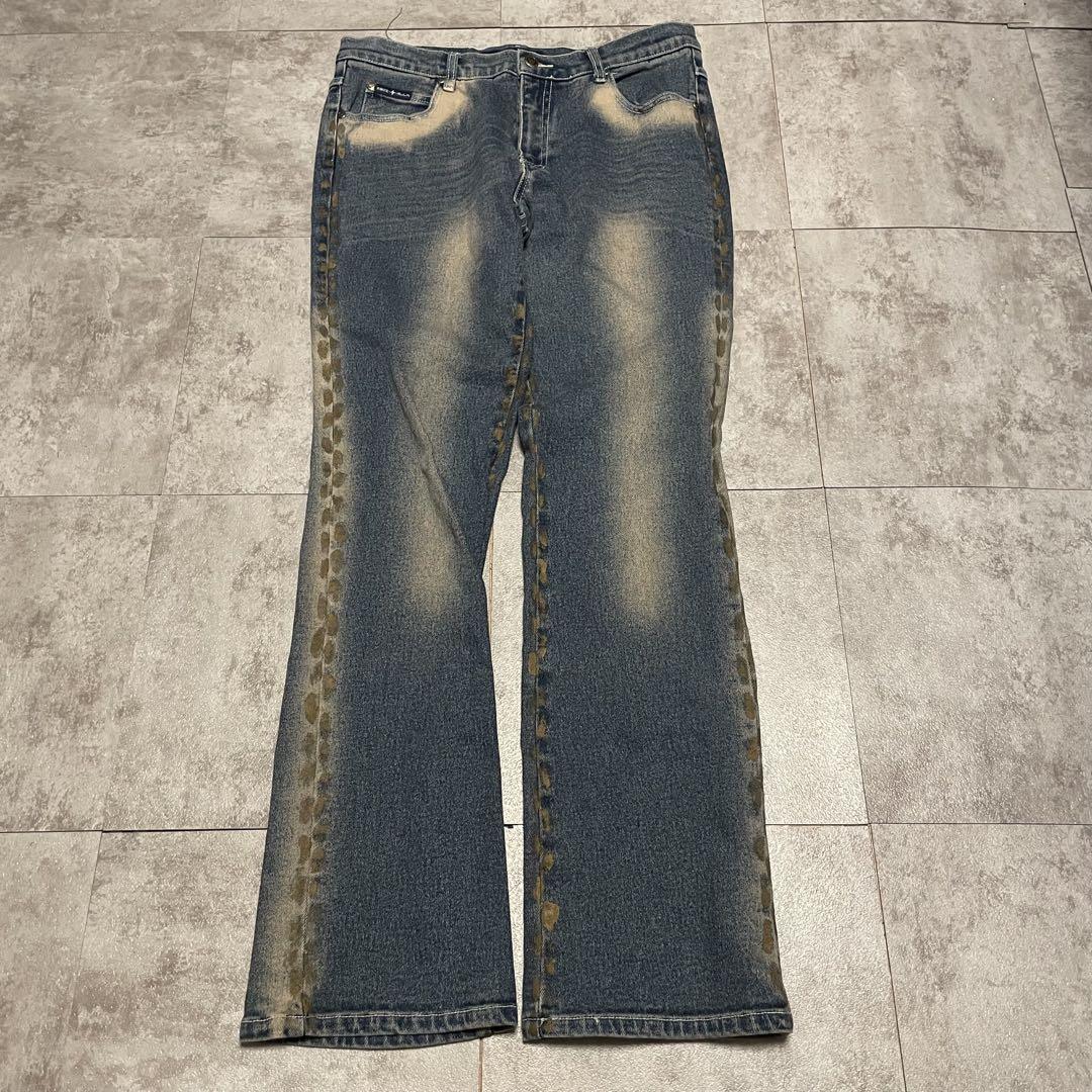 USA製　トゥルーレリジョン　TRUERELIGION フレア　Y2K 00s 日本一True Religionあります💁🏼‍♀️🌙🌟✨ 2000s伝説の