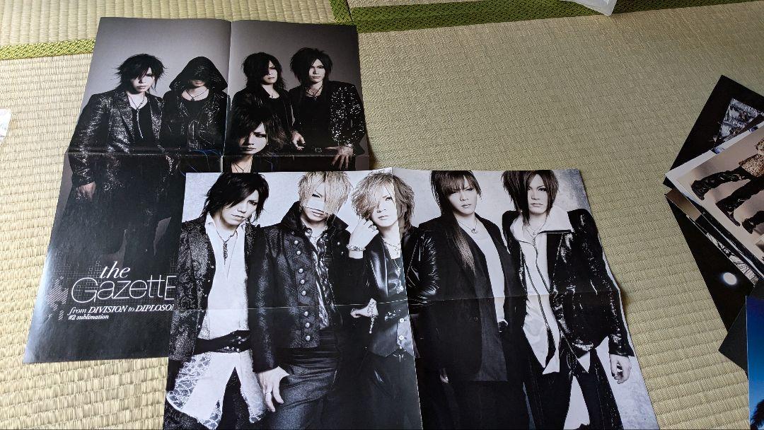 the GazettE ポスター 7枚セット ポスター the GazettE（the GazettE ポスター 7枚セット 目新し）