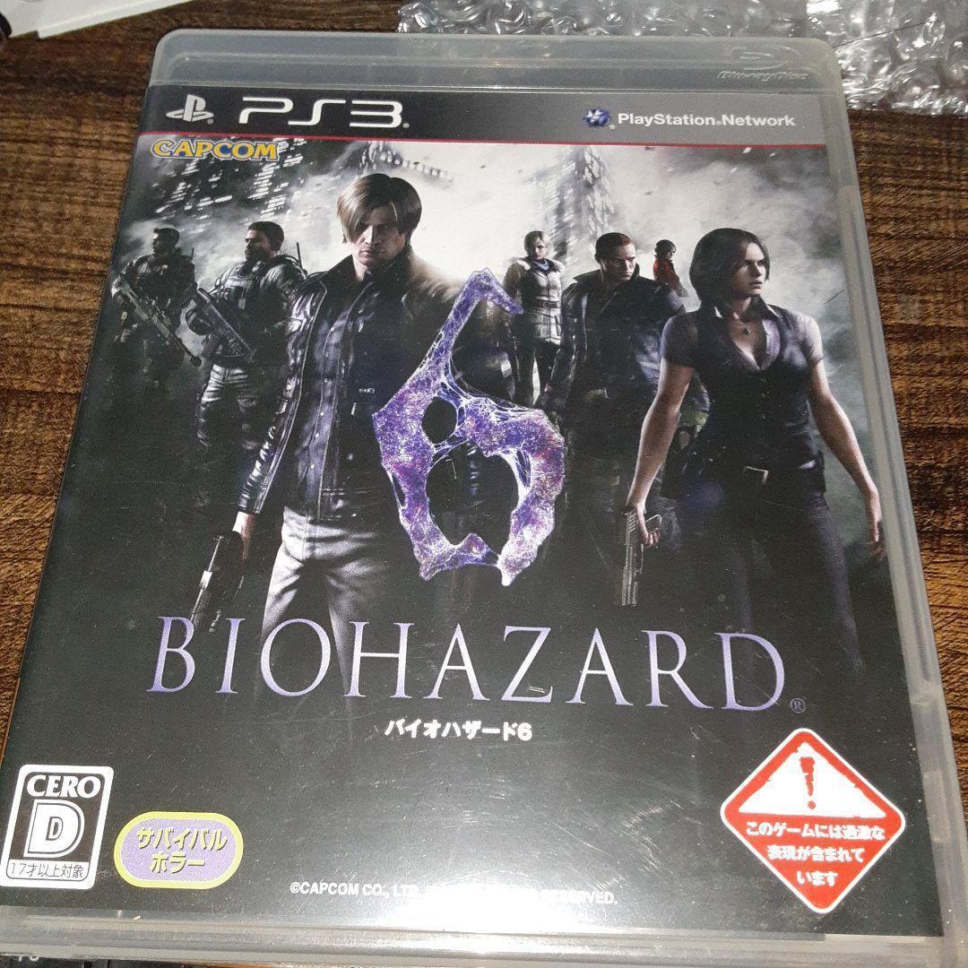 ポ【動作確認済】バイオハザード 6【PS3】（CAPCOM：バイオ