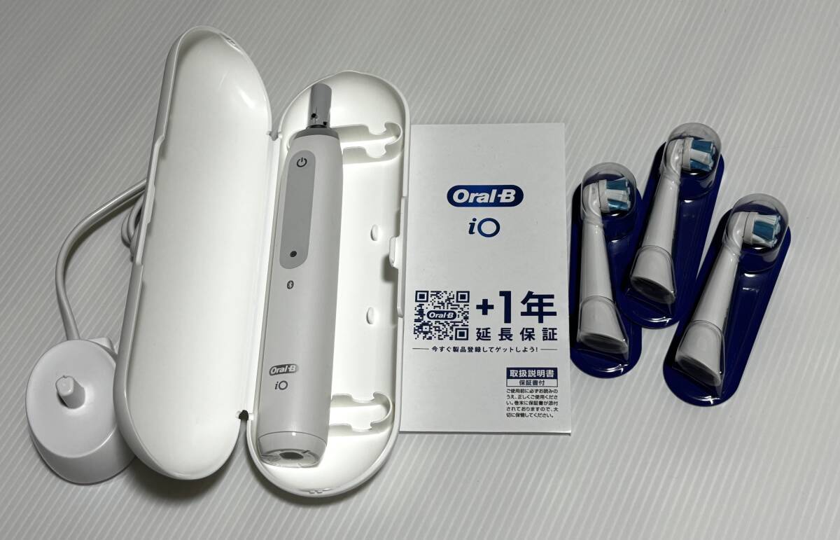 Oral-B iO Series 4 電動歯ブラシ本体　ブラシヘッド3本 楽天市場】ブラウン オーラルB 電動歯ブラシ iO4 クワイト