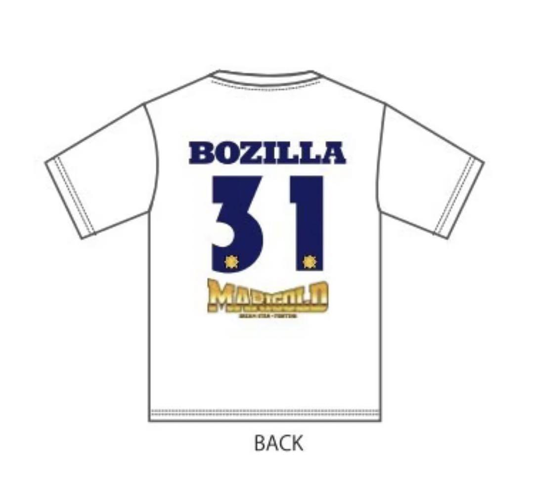マリーゴールド プロレス ボジラ 背番号Tシャツ （女子プロレス