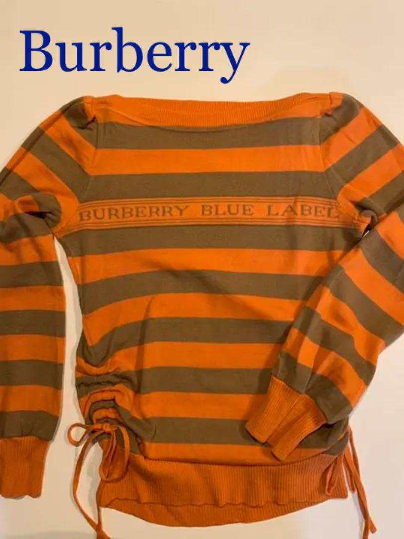 【バーバリーブルーレーベルBURBERRY】イタリヤ製生地 ニット セーター 茶 楽天市場】バーバリー BURBERRY セーター メンズ トップス